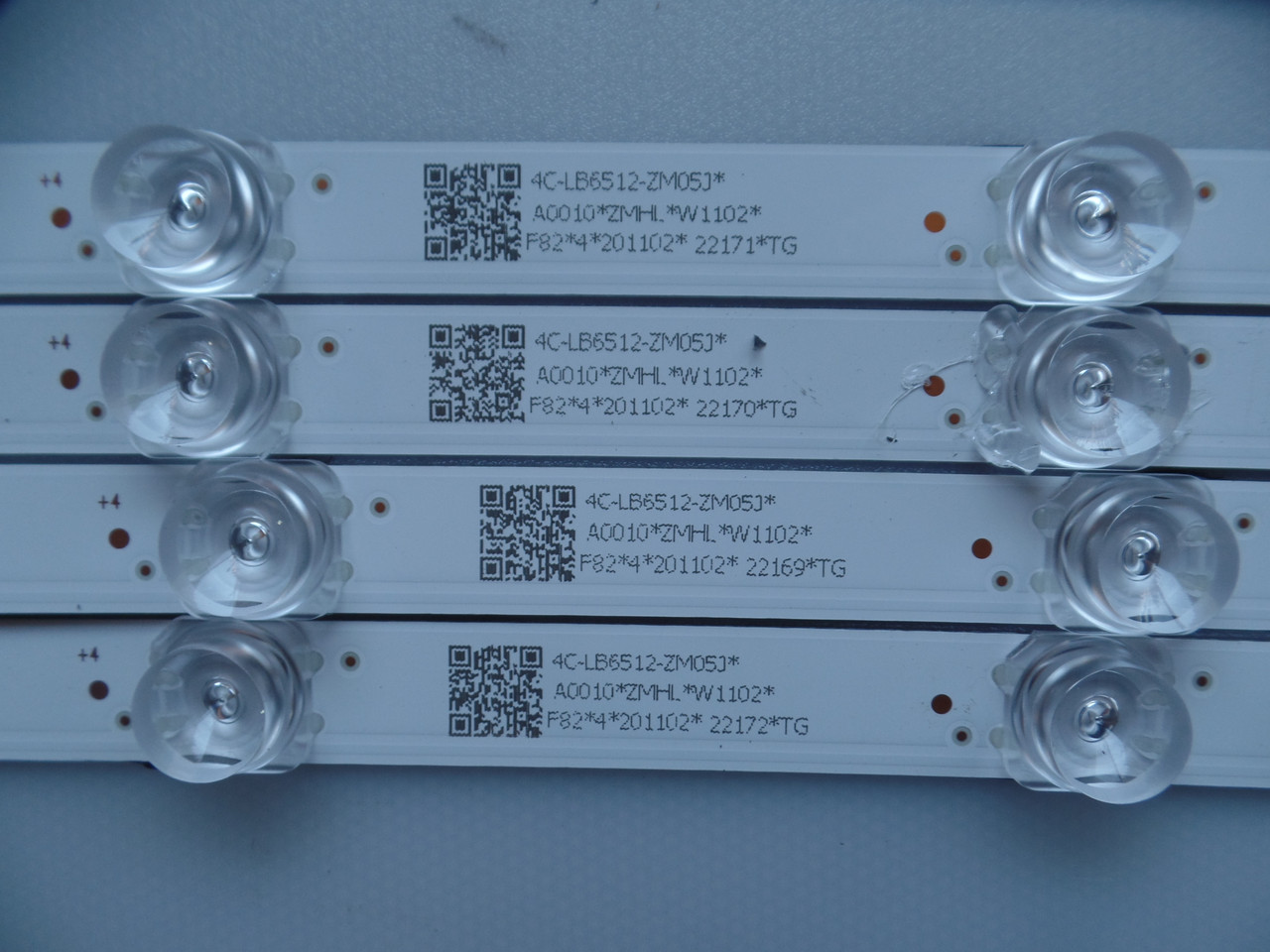 4C-LB6512-ZM TCL LED Backlight Strips (4) 65S434