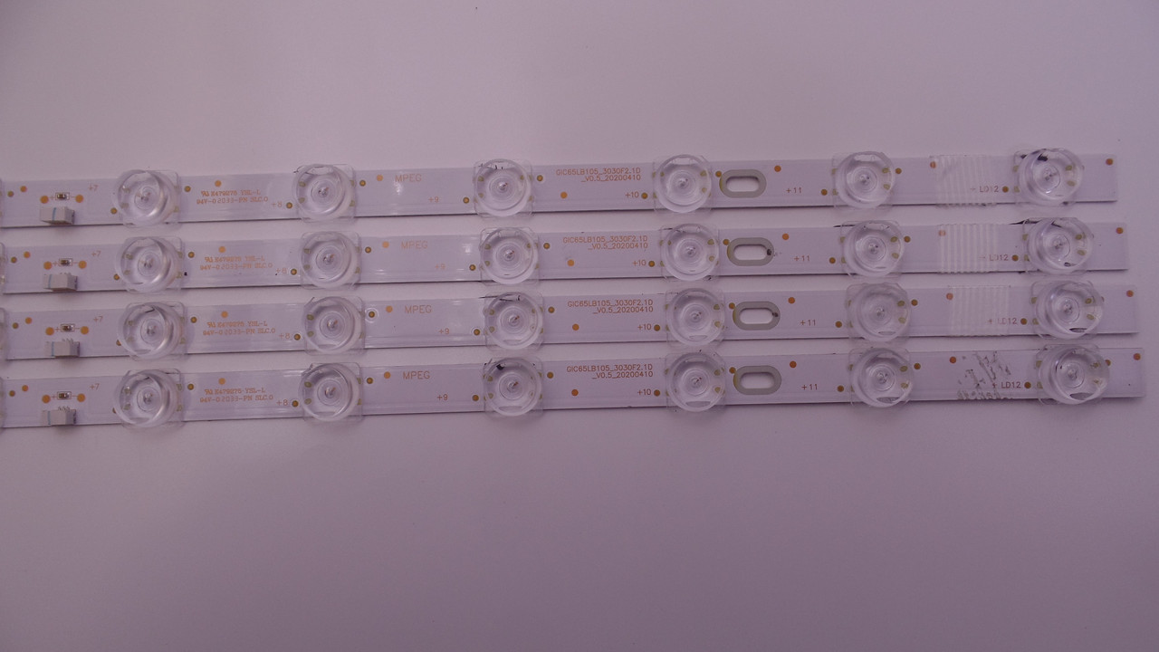 4C-LB6512-ZM TCL LED Backlight Strips (4) 65S434