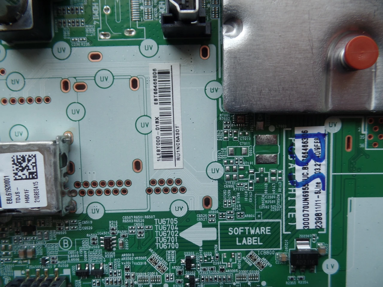 EBT66466306 Main Board for LG 70UN6955ZUC.BUSNLKR
