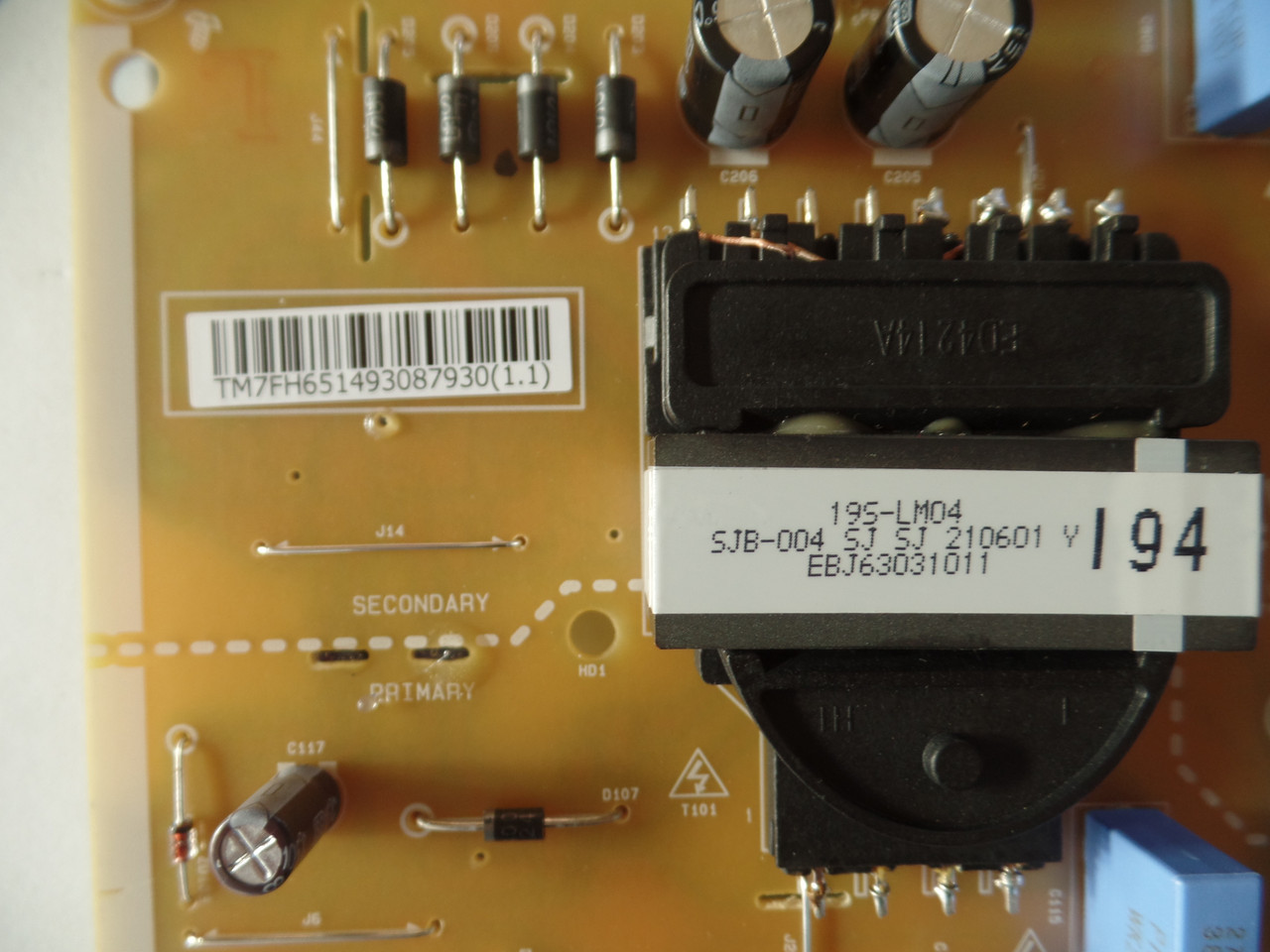 EAY65149308 LG Power Supply/LED Driver Board