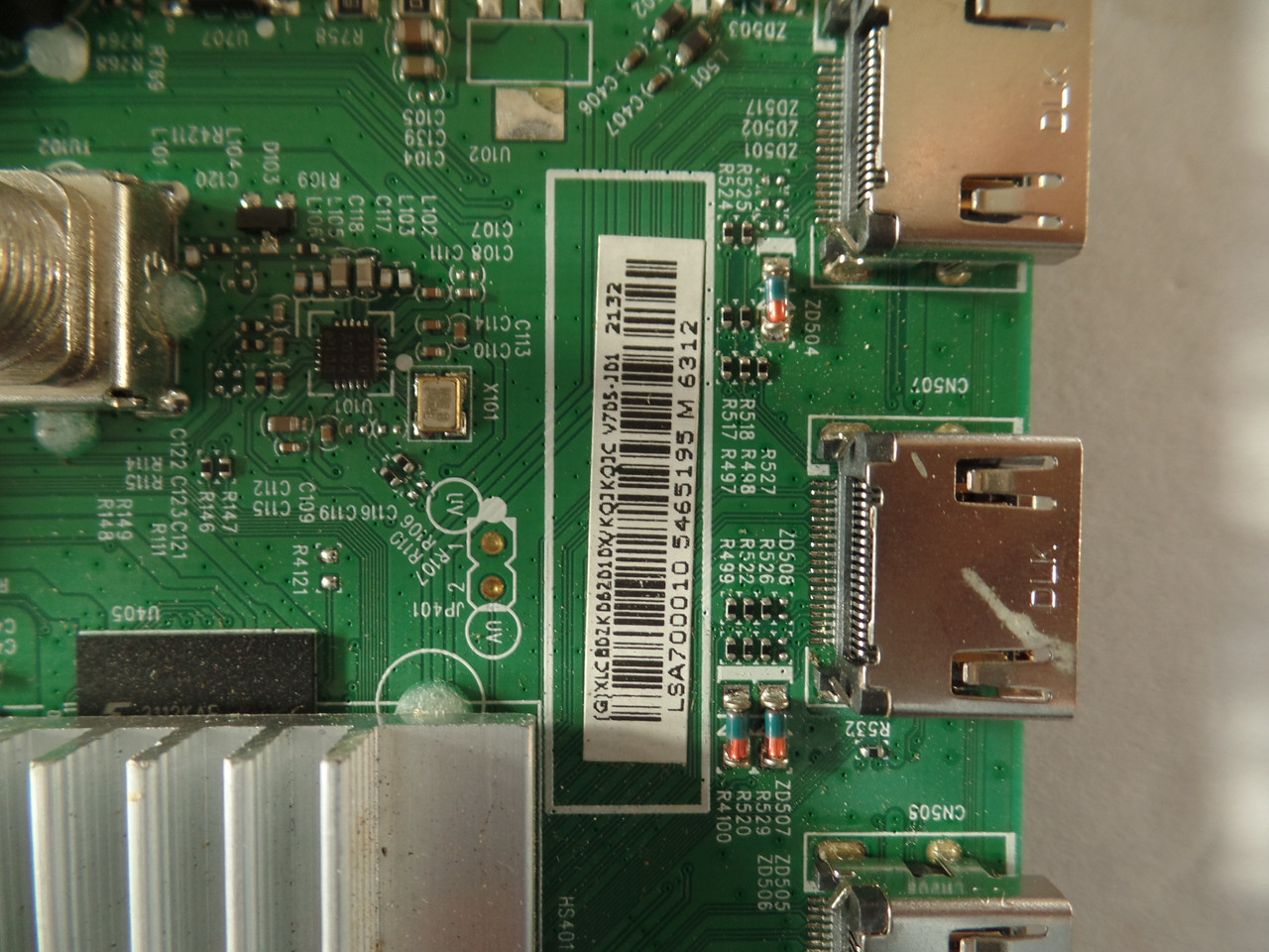 756TXLCB02K062 Main Board for Vizio V705-J01