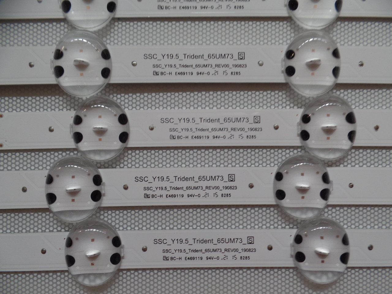 EAV65003601 LG LED Backlight Strips (5) 65UP7560AUD