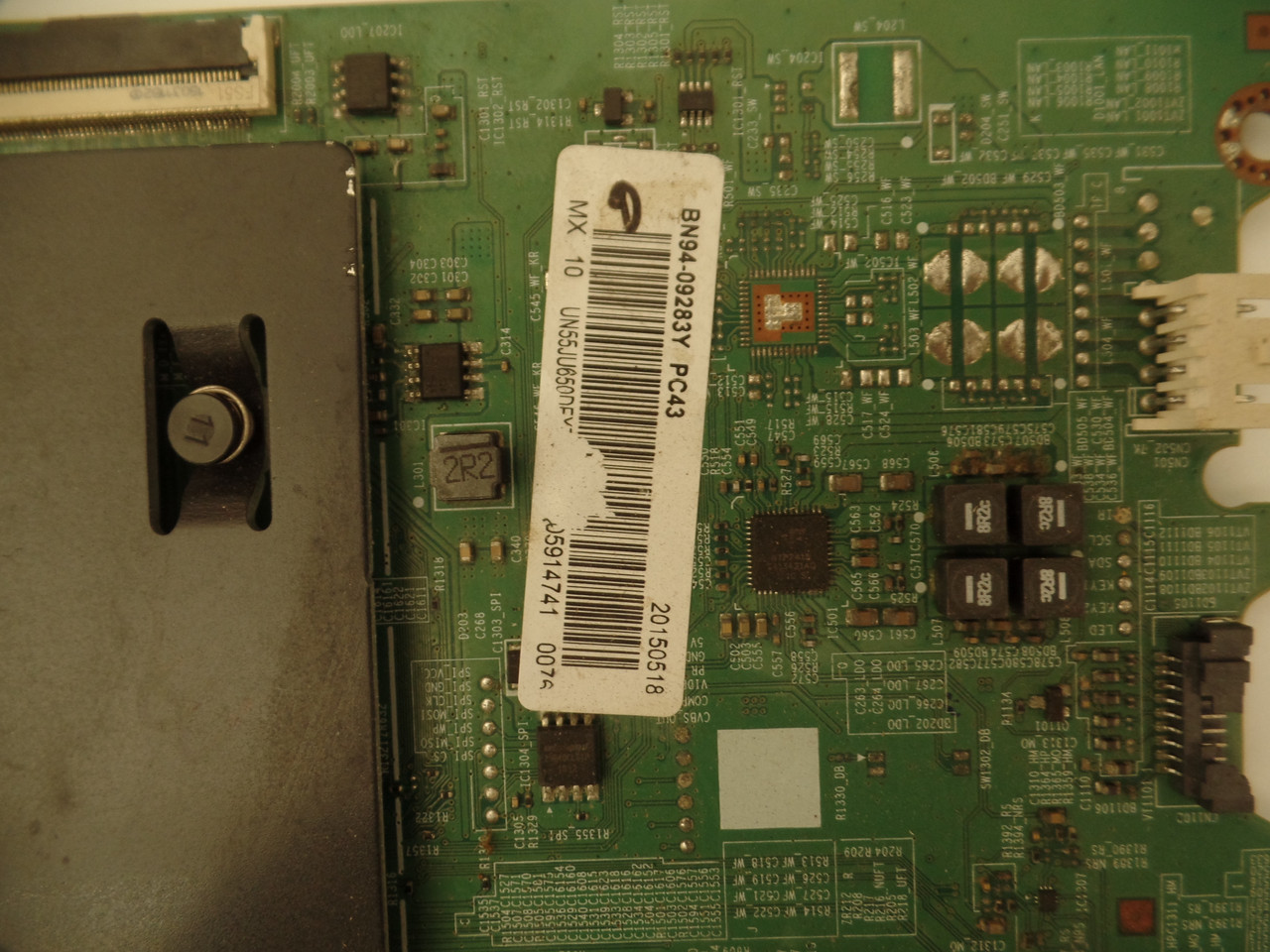 BN94-09283Y Main Board for Samsung UN55JU650DFXZA