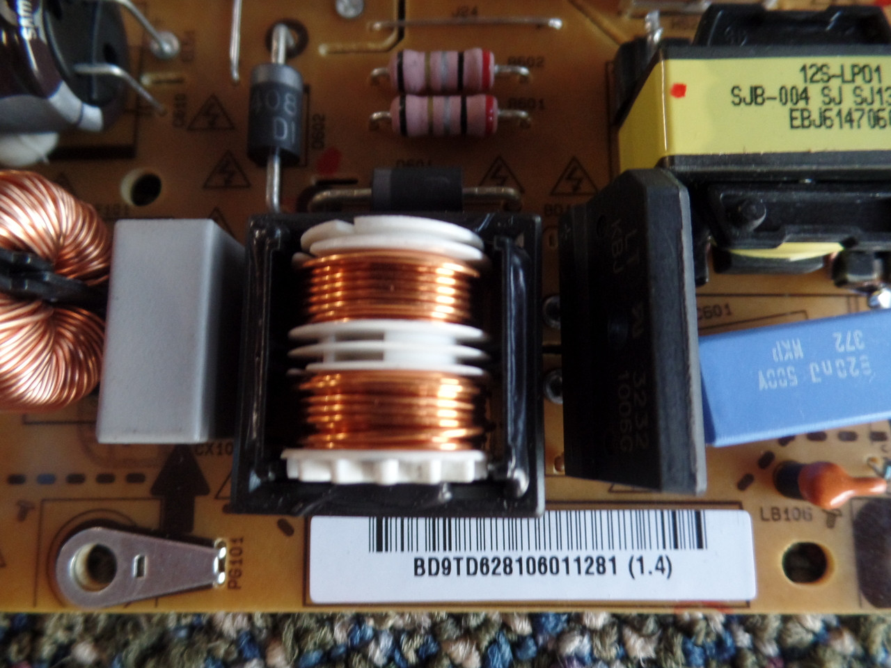 EAY62810601, EAX64905401 LG Power Supply / LED Board