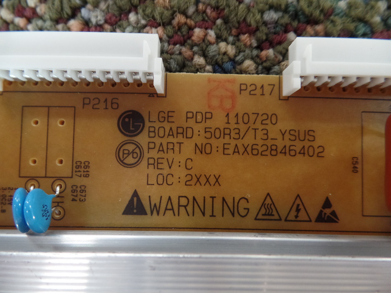 EBR71838902, EAX62846402 LG YSUS Board