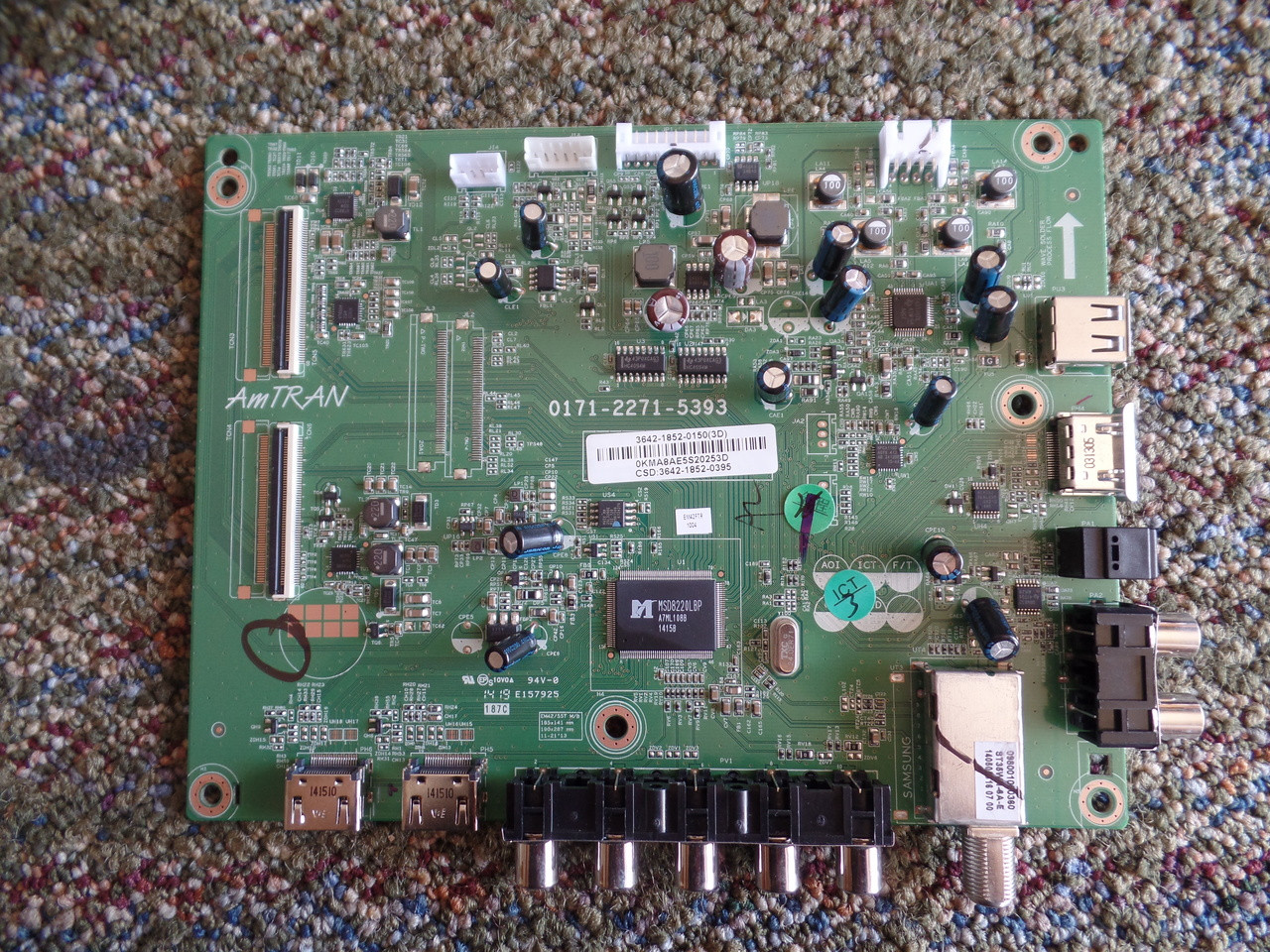 3642-1852-0150, 0171-2271-5393 JVC Main Board for EM42FTR