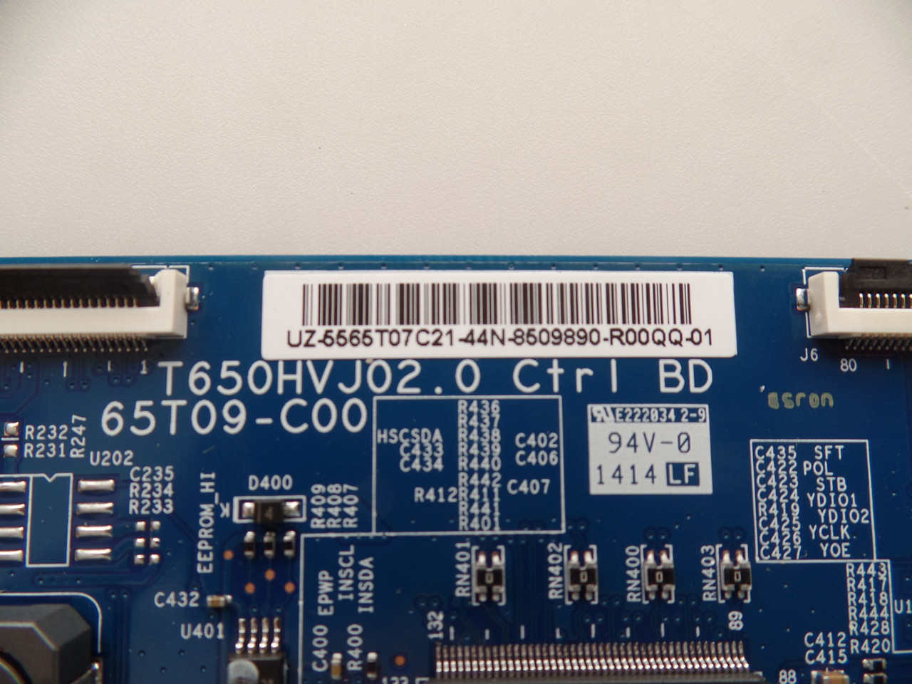 55.65T07.C21 Vizio T-Con Board