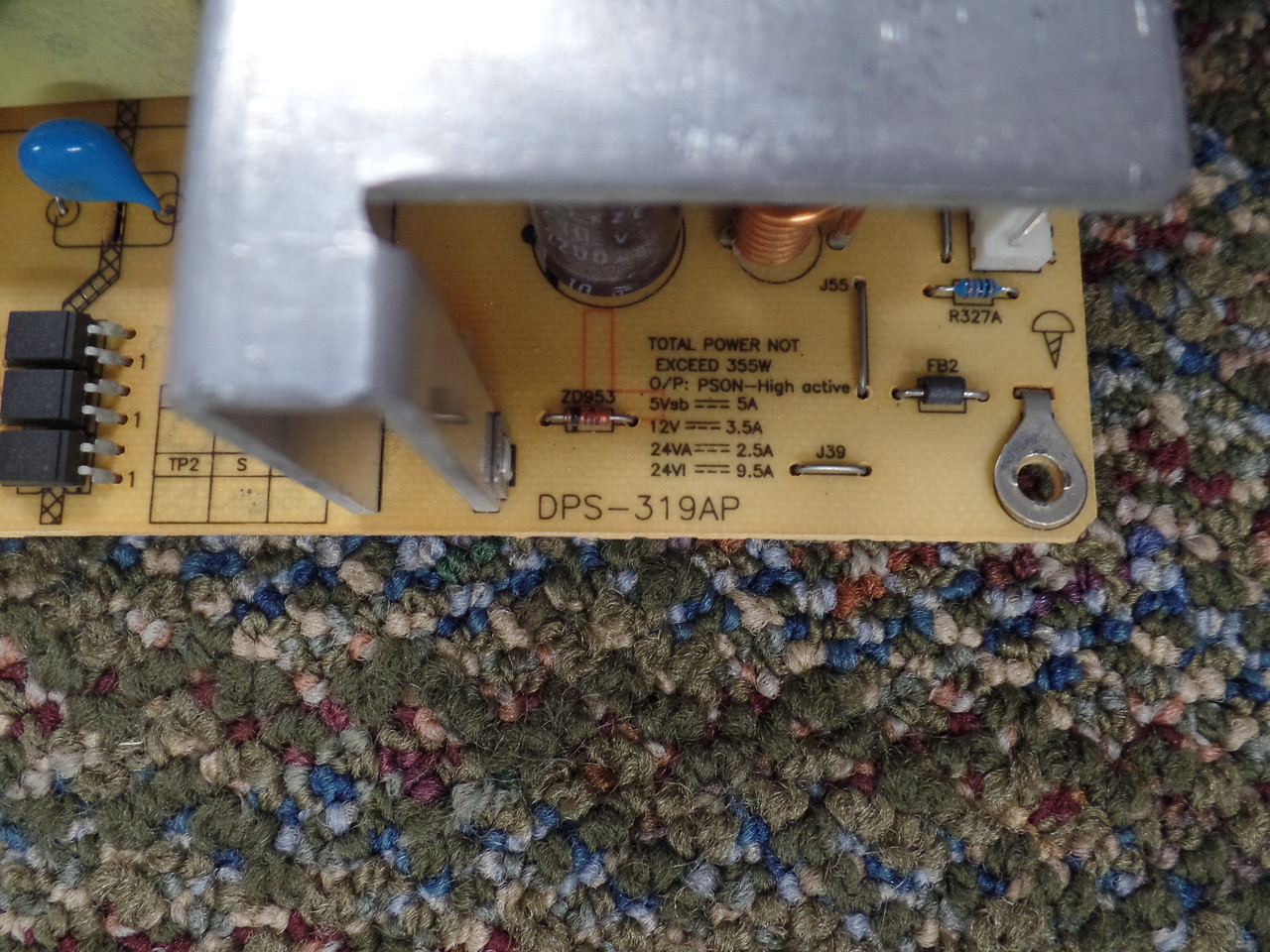 0500-0507-0210, DPS-319AP A, Vizio | Delta Power Supply Unit