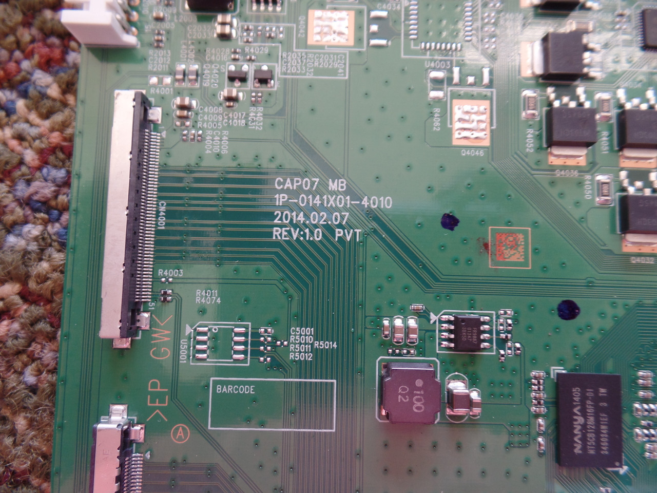 Vizio Y8385392S Main Board for M602I-B3