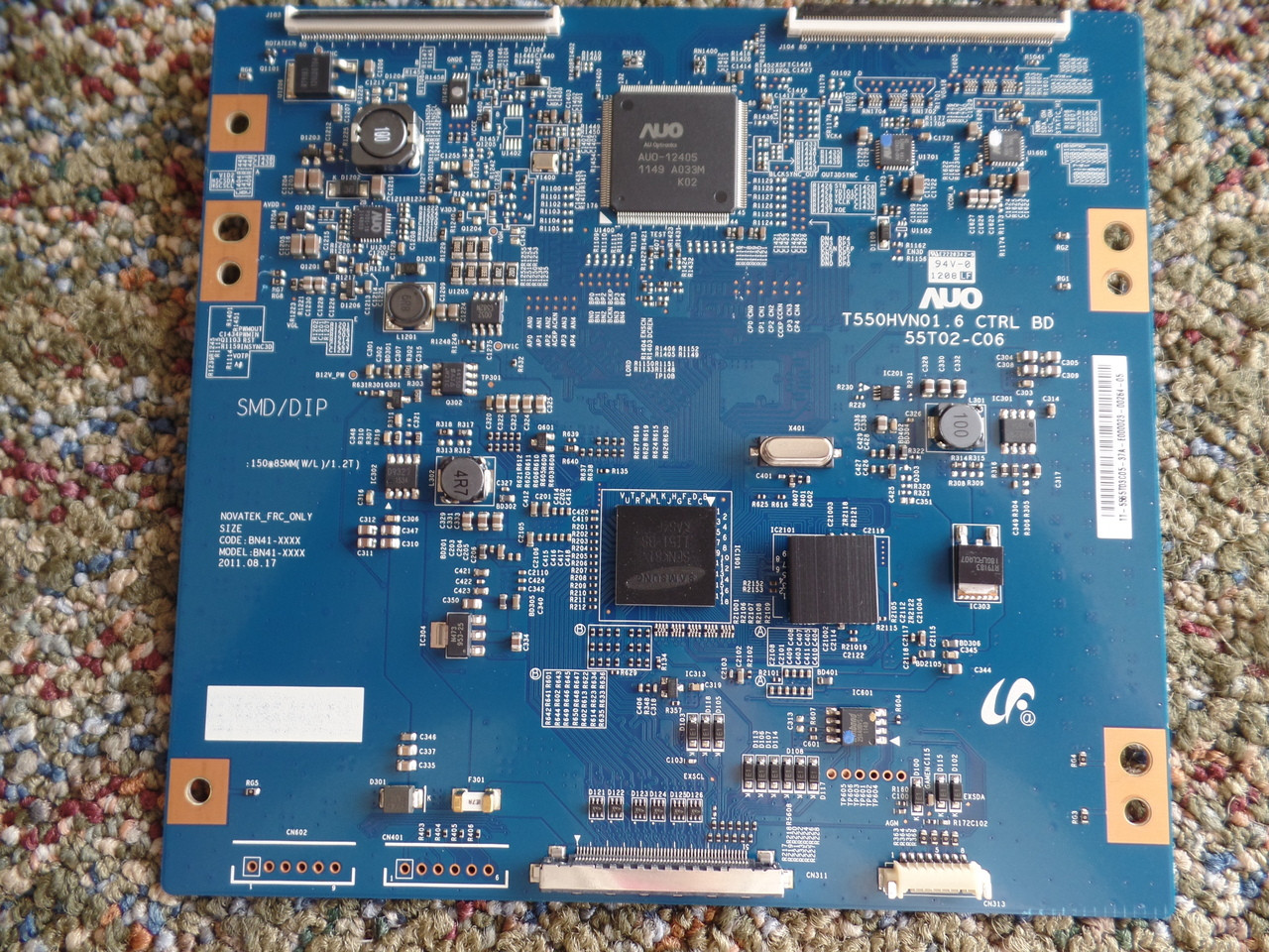BN96-22427A, 55.65T03.C05, T550HVN01.6 Samsung T-Con Board