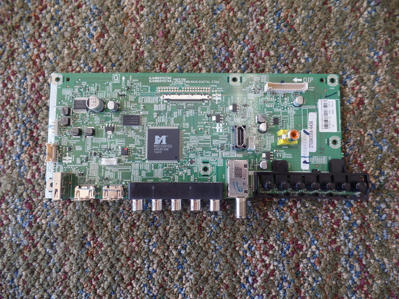 Sanyo 1LG4B10Y117A0 Z7GA Digital Main Board