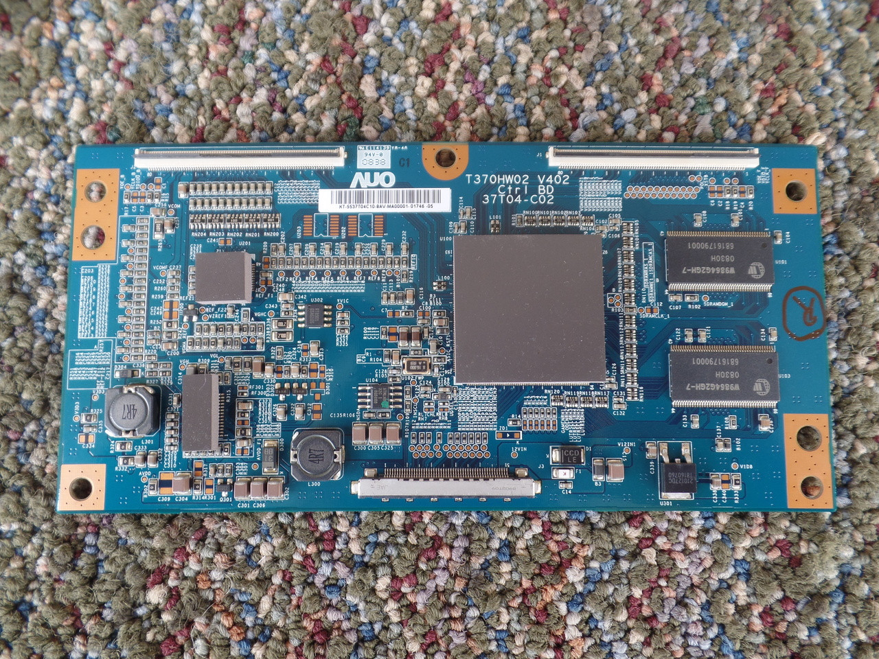 AUO 55.37T04.C01 (T370HW02 V402, 37T04-C02) T-Con Board