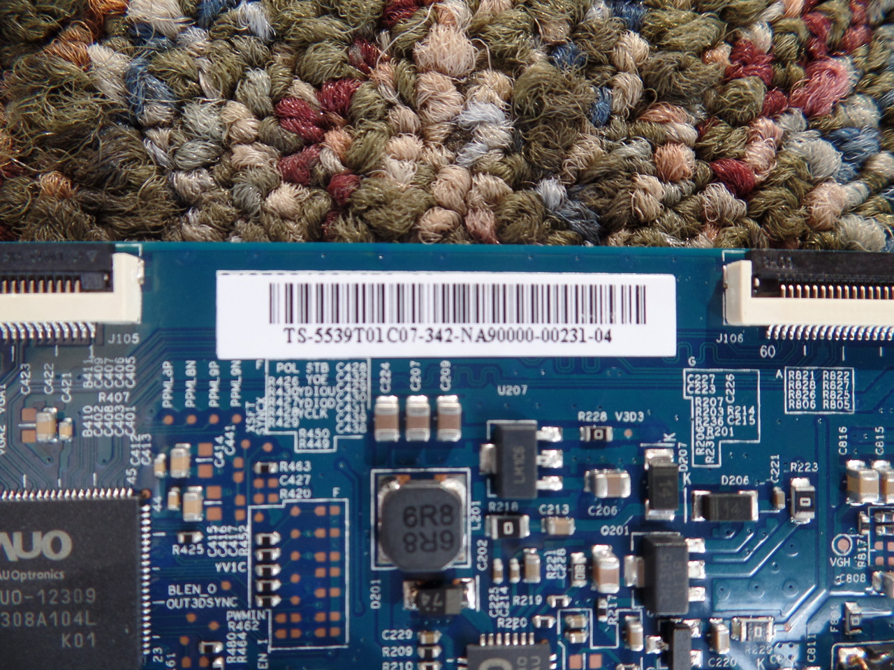 AUO 55.39T01.C07 (50T10-C03, T500HVD02.0) T-Con Board