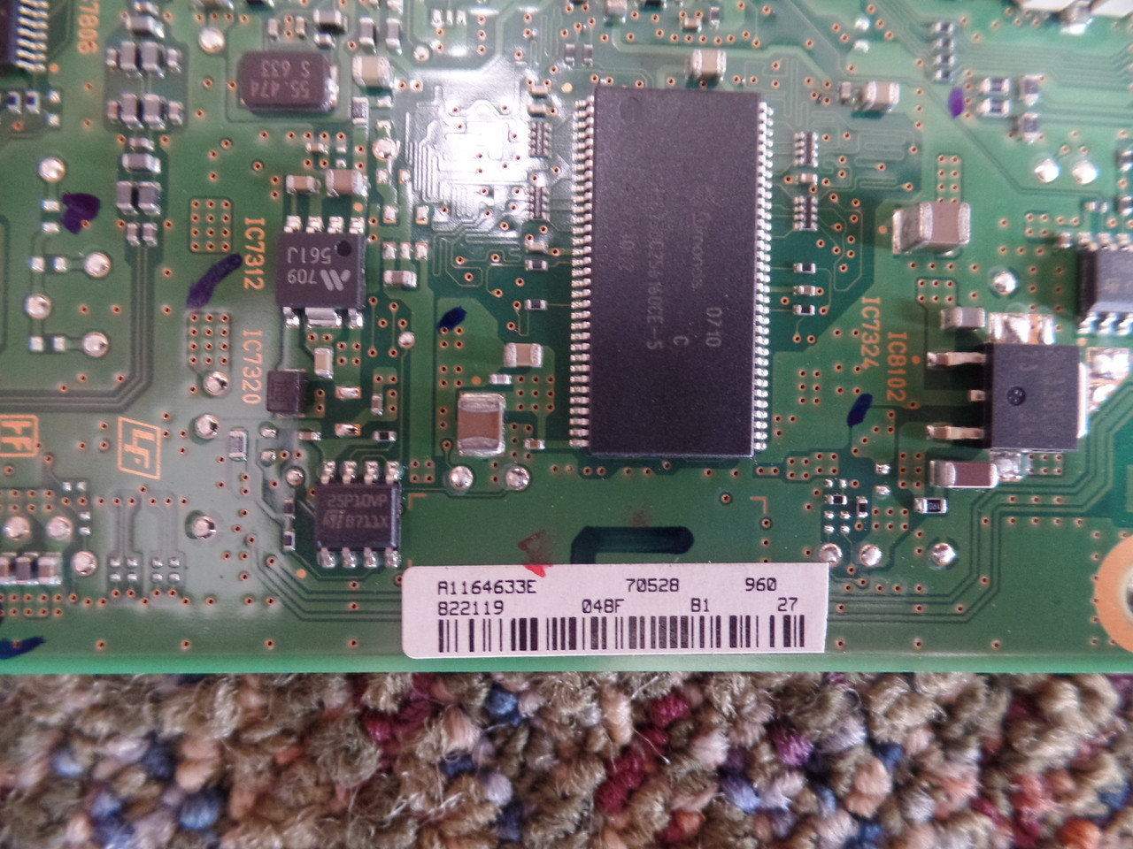 Sony A-1205-237-B (A-1164-633-D, 172710213) QM Board