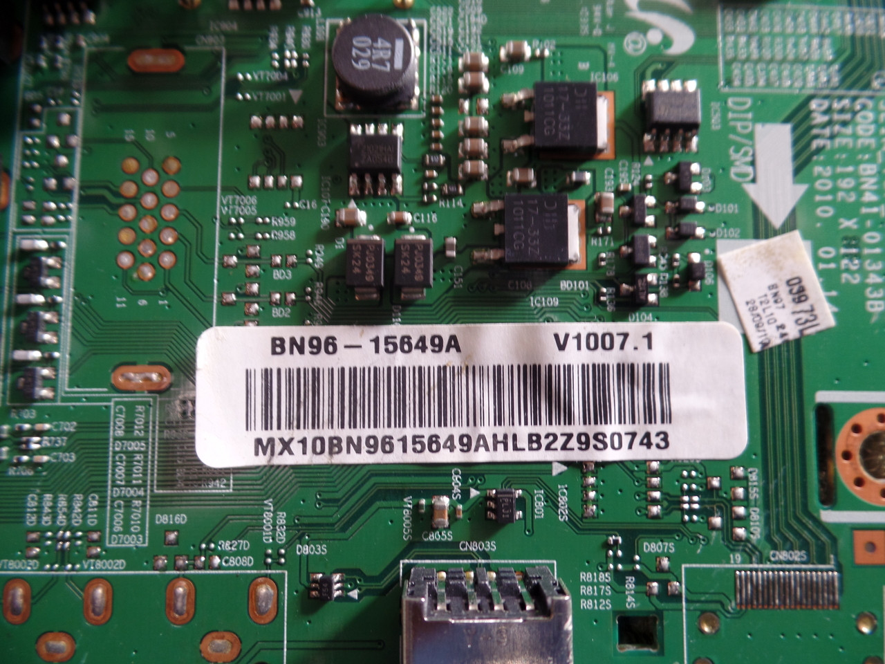 Samsung BN96-15649A Main Board for PN50C430A1DXZA