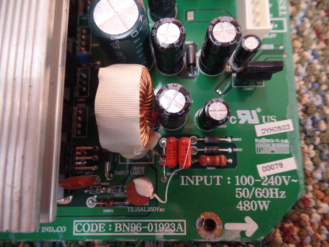Samsung BN96-01923A (DY-450A, DYH0509) Power Supply Unit
