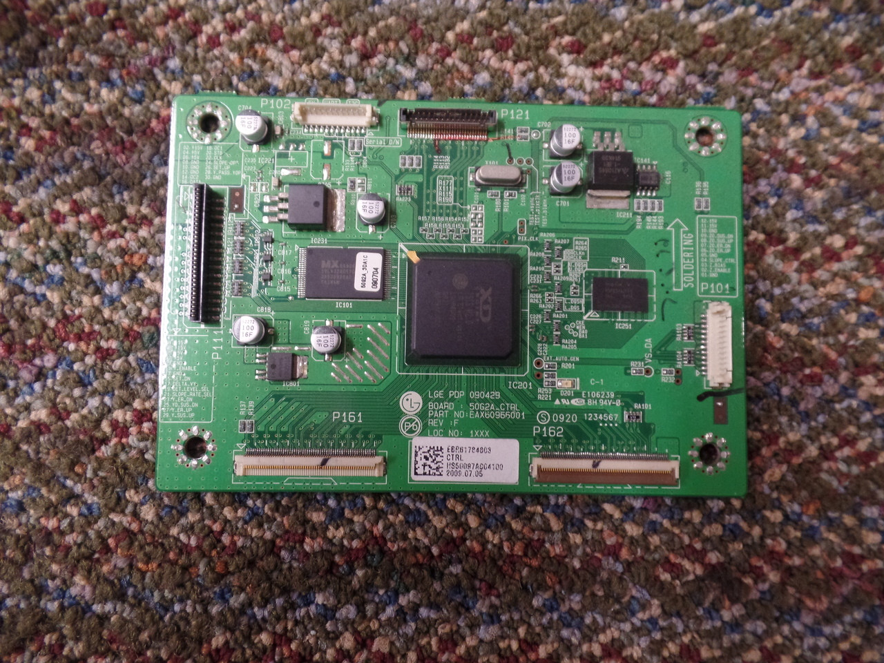 LG EBR61784803 (EAX60966001) Main Logic CTRL Board
