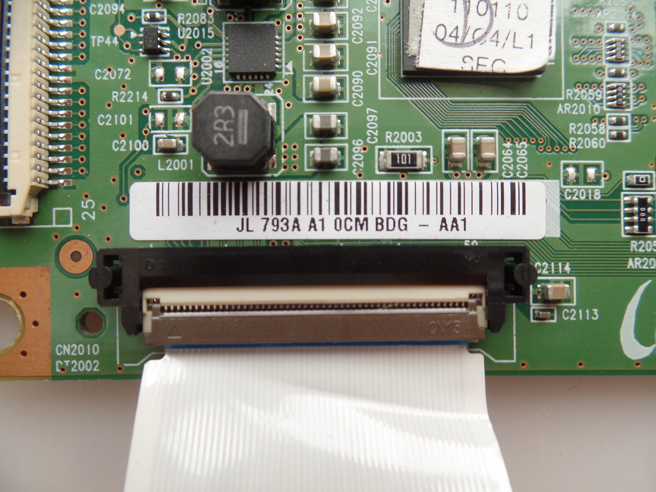 BN96-16507A, LJ92-01793A Samsung Main Logic CTRL Board