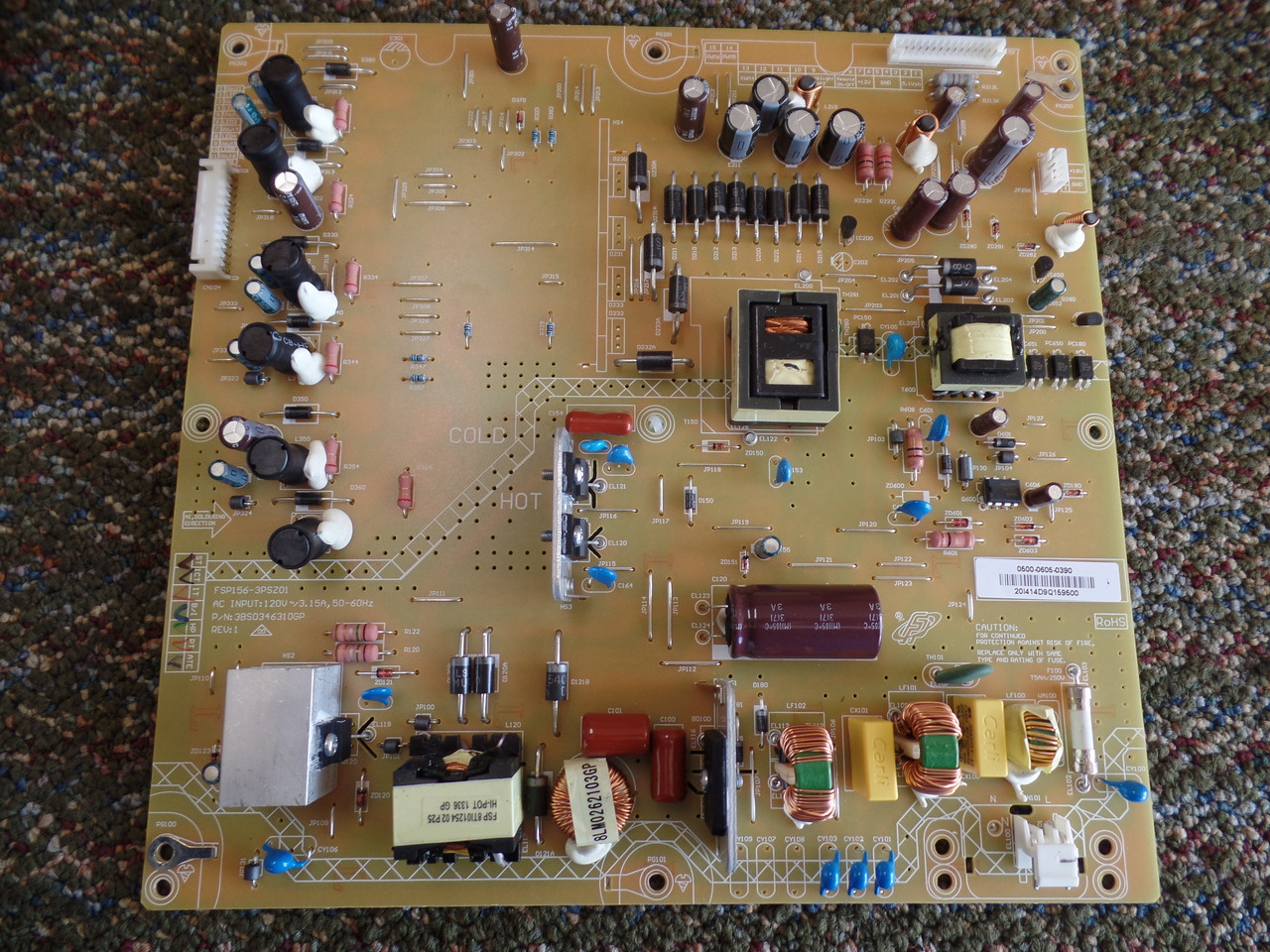 0500-0605-0390, FSP156-3PSZ01 Vizio Power Supply 