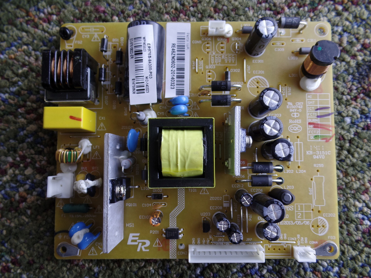 RCA RE46ZN0602 Power Supply / LED Board for LED32B30RQD