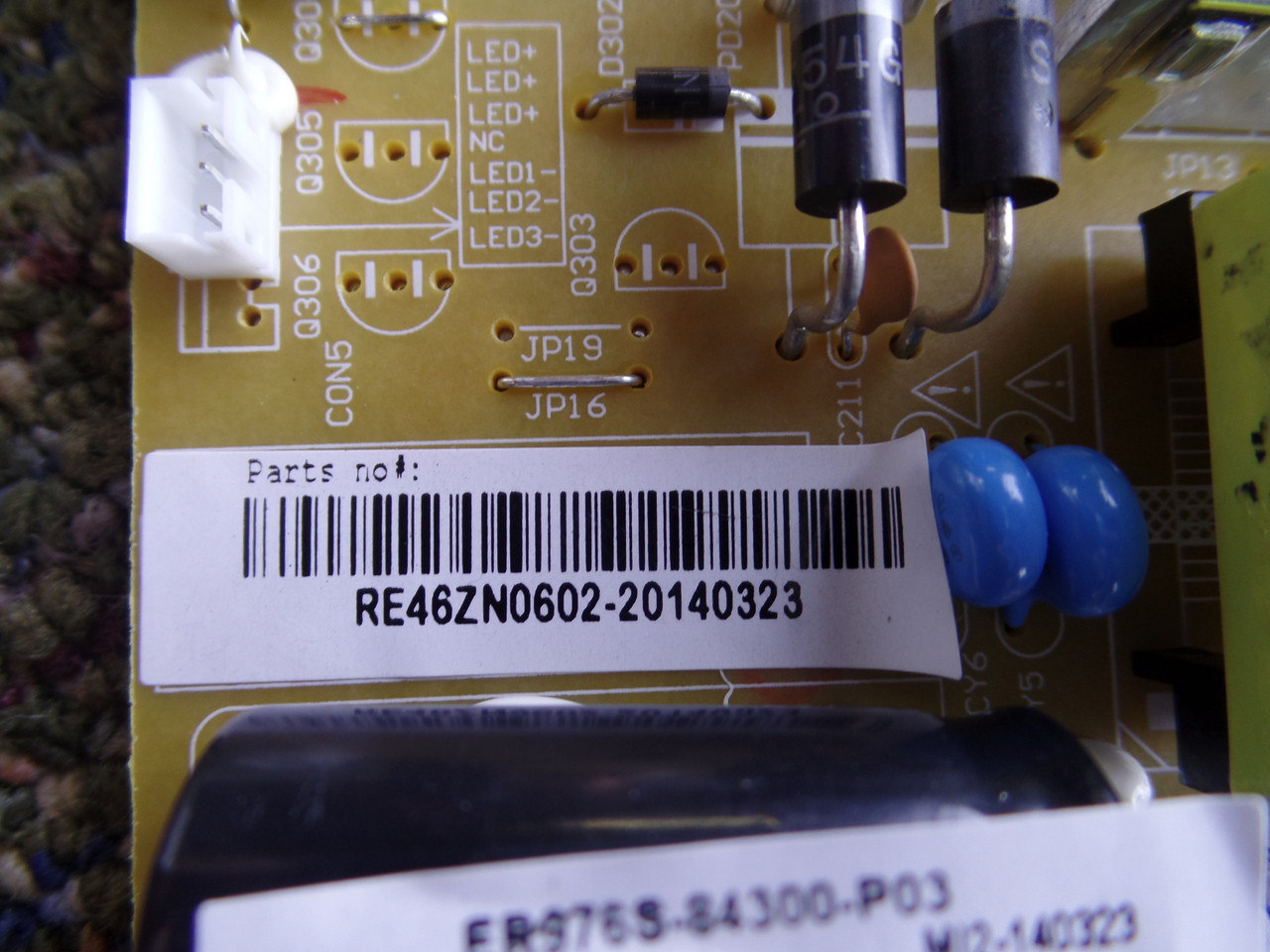 RCA RE46ZN0602 Power Supply / LED Board for LED32B30RQD