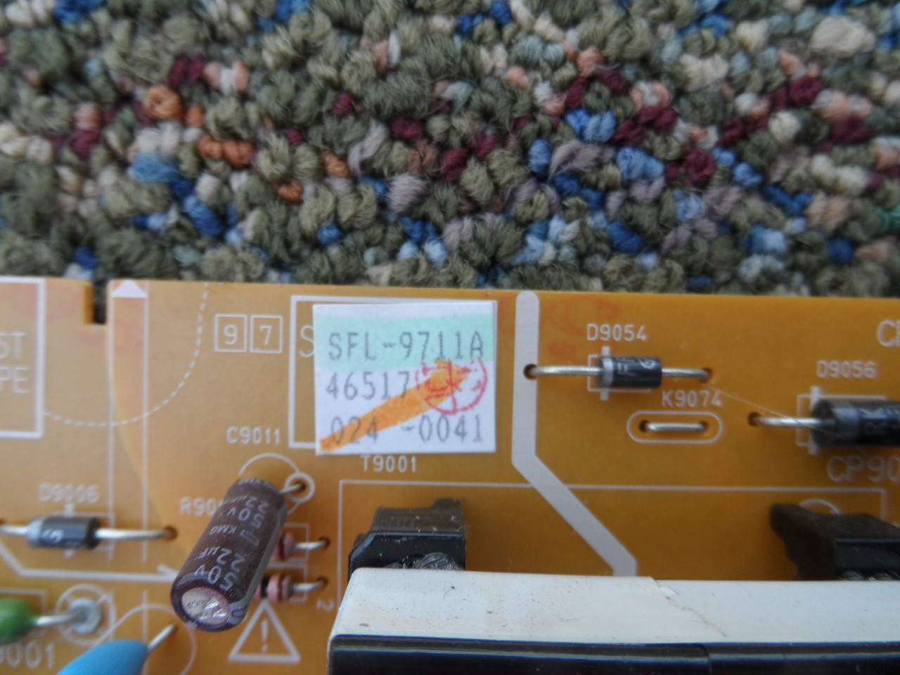 JVC SFL-9711A-M2 Sub Power Supply Unit