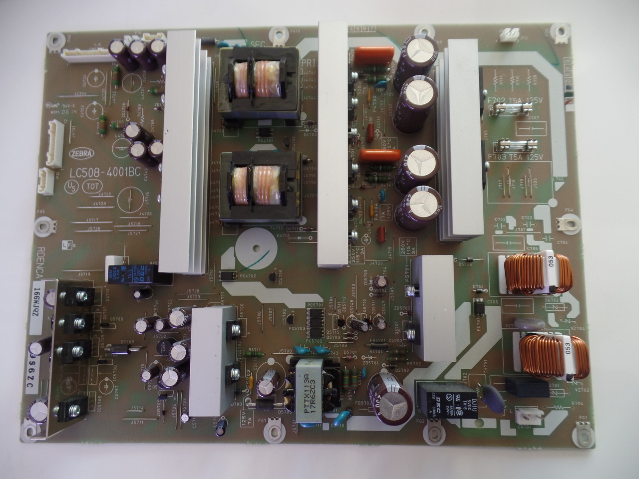 Sharp RDENCA166WJQZ (LC508-4001BC) Power Supply Unit