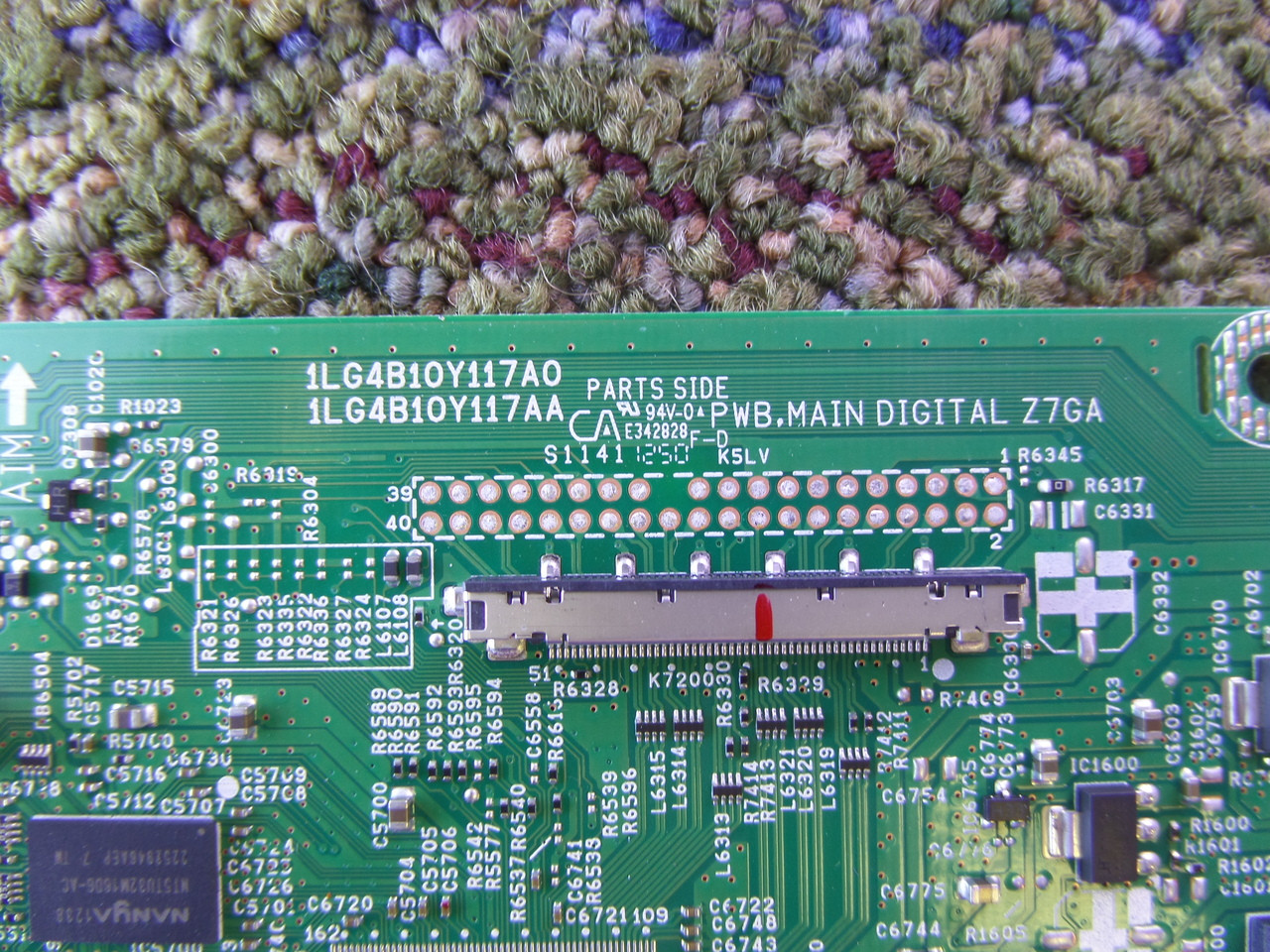 1LG4B10Y117A0 Z7GA Sanyo Digital Main Board for DP55D33