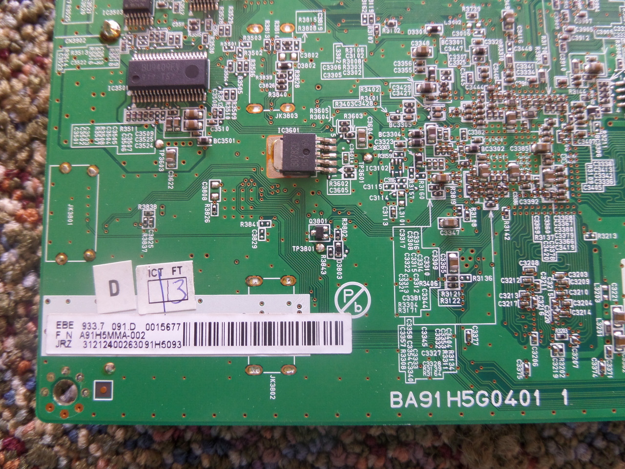 Philips A91H5MMA-002 Digital Main CBA