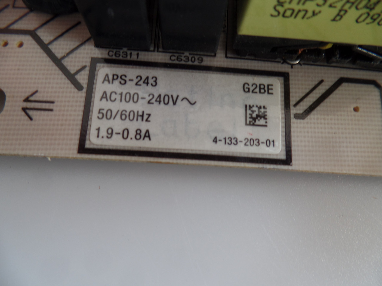 1-474-163-11 Sony Power Supply Unit