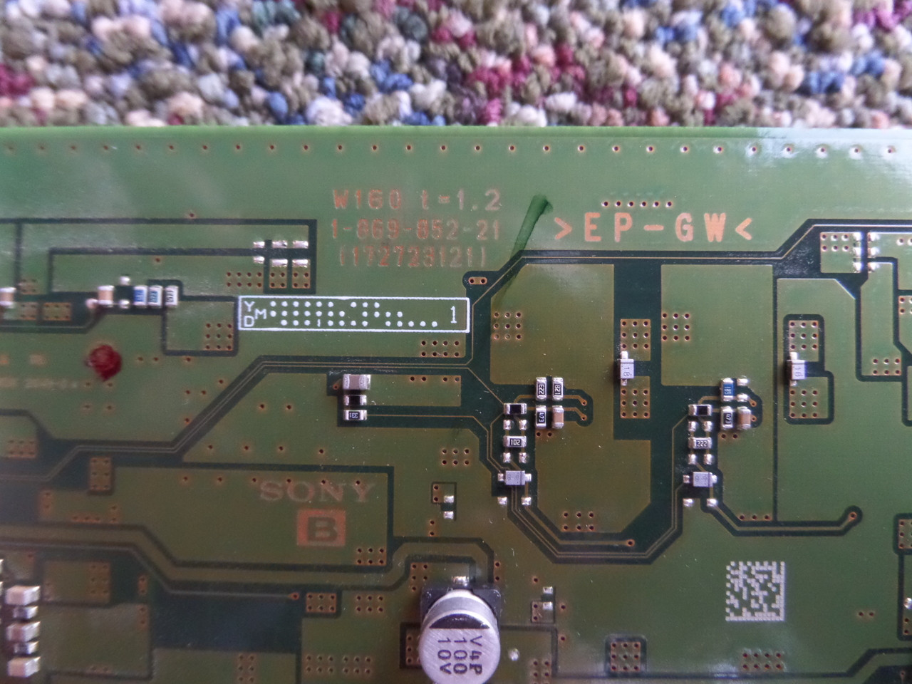 Sony A-1192-416-F  B Board