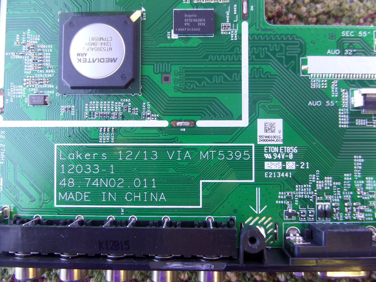 91.74N10.001G, 12033-1 Vizio Main Board for M650VSE