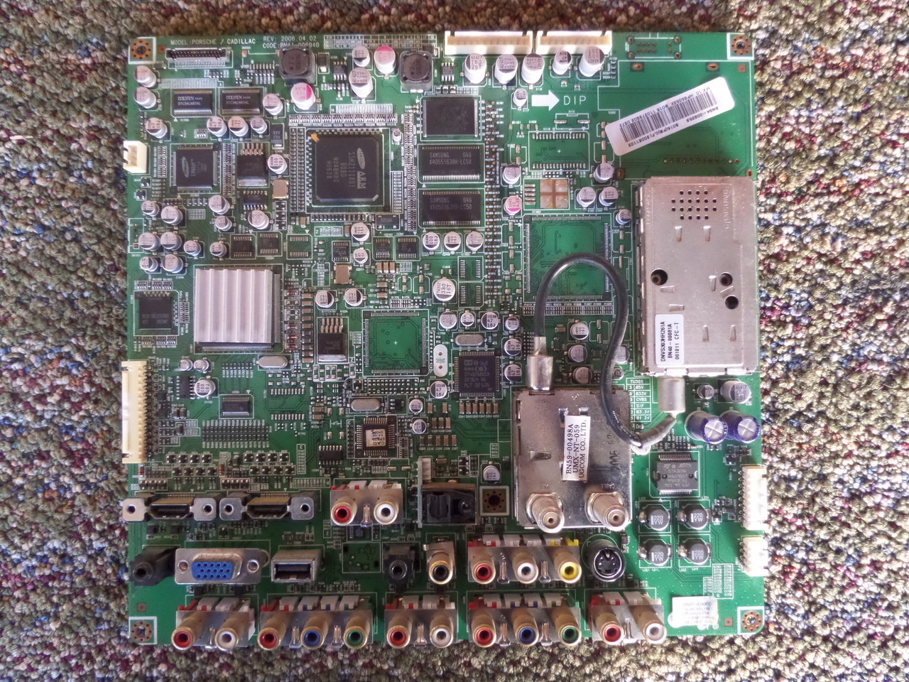 BN94-00925B, BN41-00694B, BN97-00908B Main Board for Samsung HPS5053X/XAA