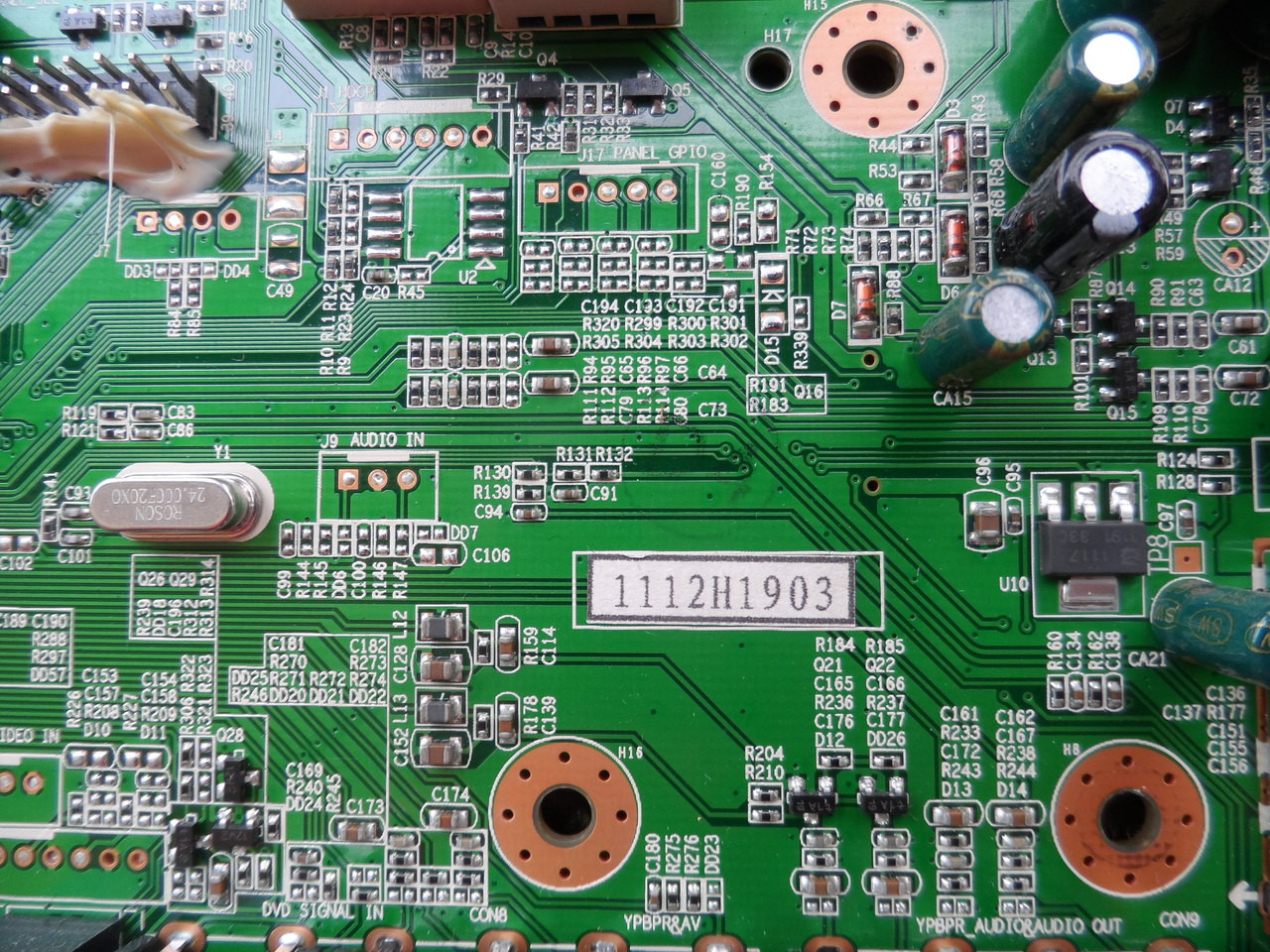 Element 1112H1903 (CV318H-K) Main Board for ELCFQ324N