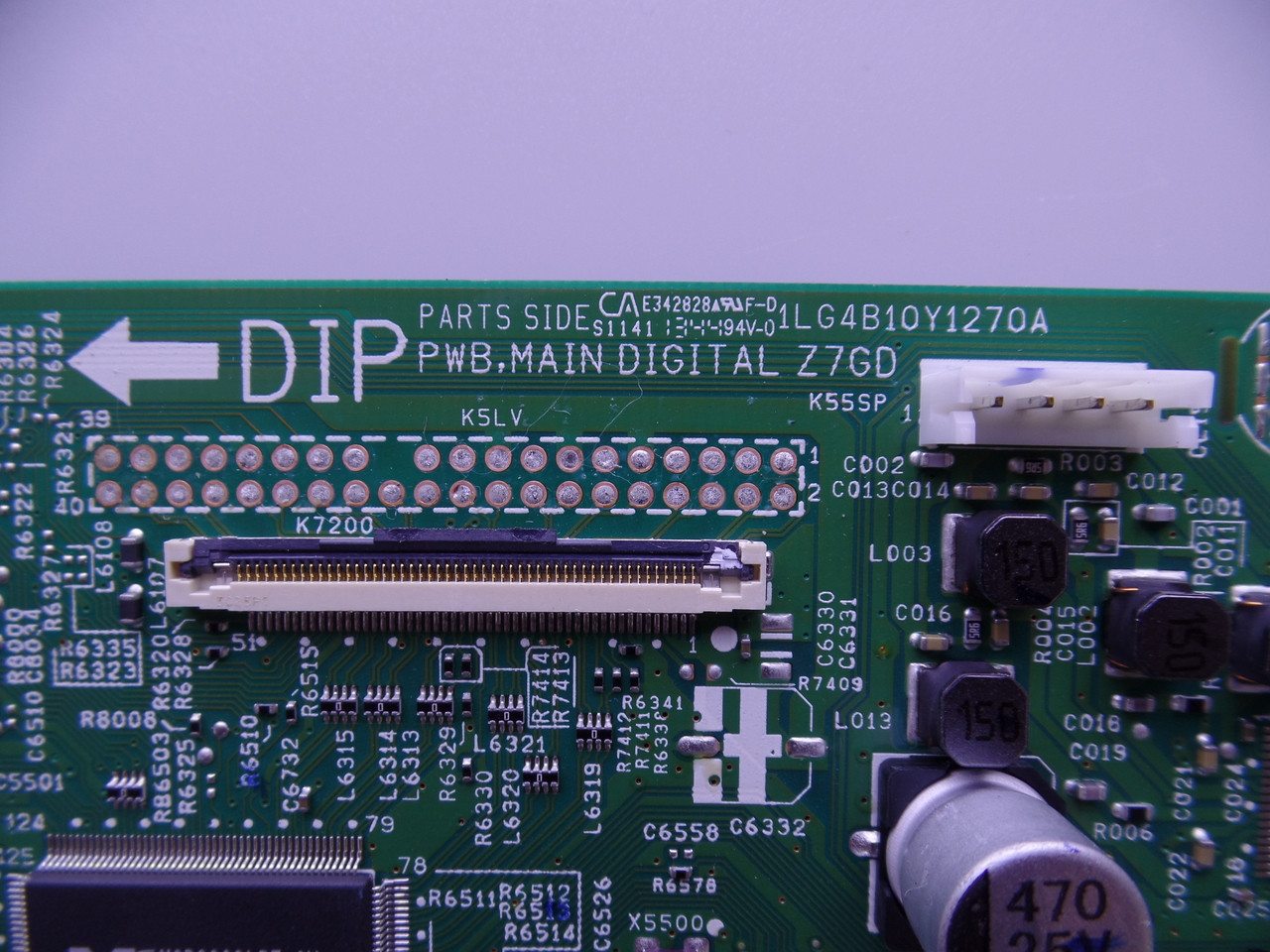 1LG4B10Y127A0 Z7ME Sanyo Digital Main Board for DP55D33-02