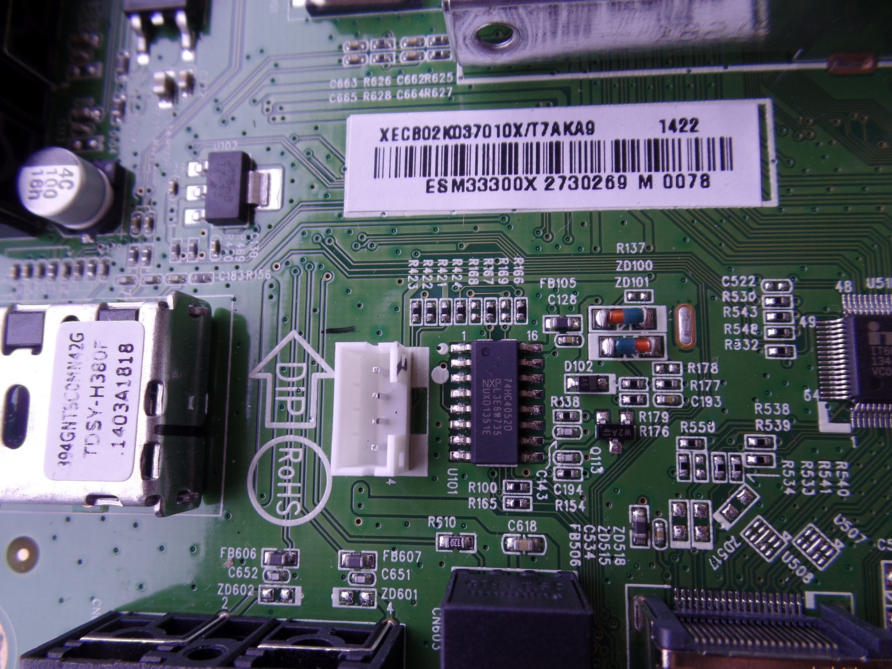  756XECB02K037  Main Board for Vizio E500i-B1