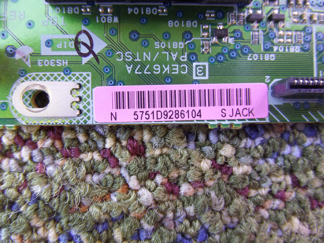 CEK677A Sansui Side AV Board