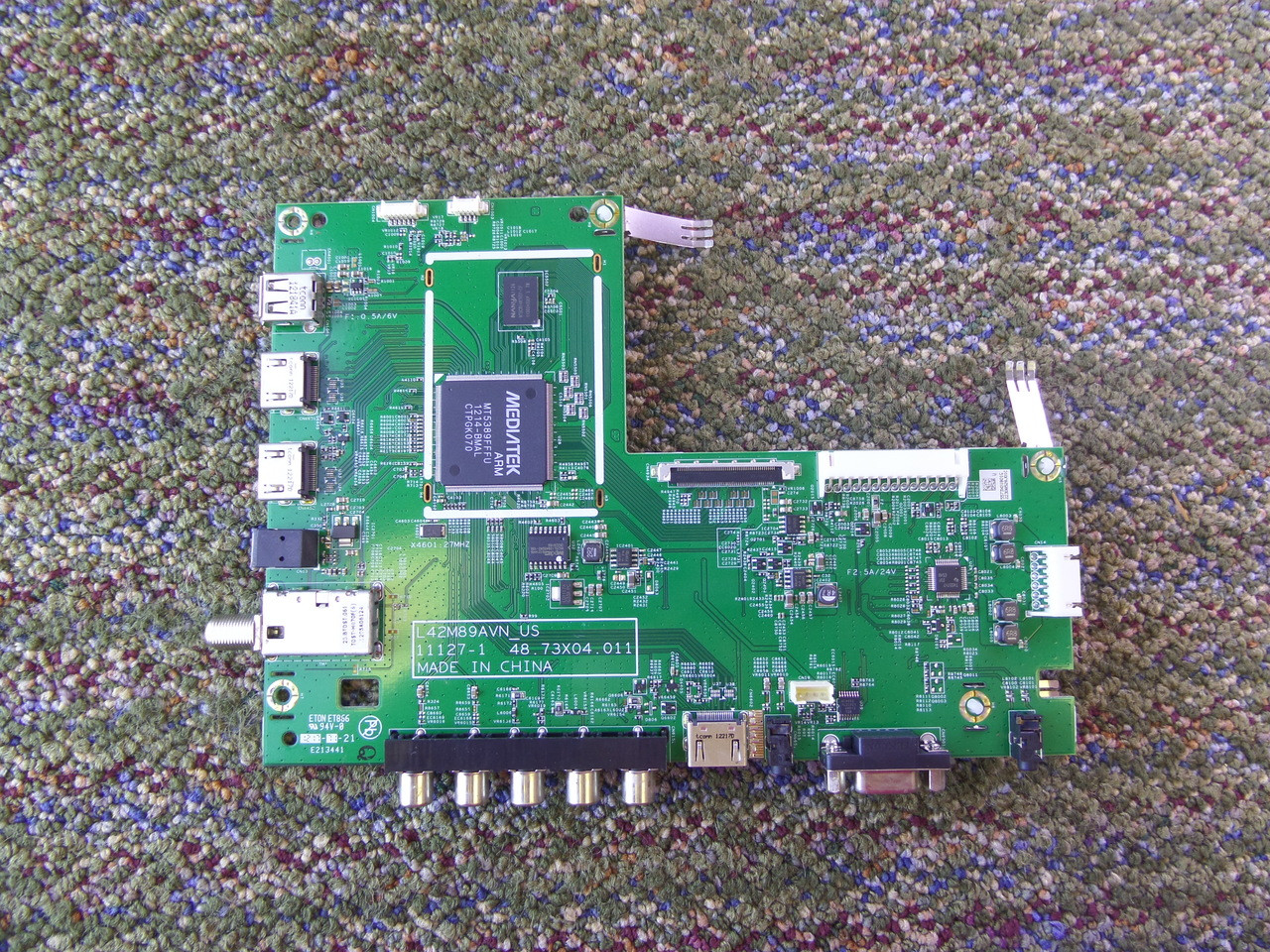 Vizio 55.73X01.B01 (5573X01B01G) Main Board for E420VSE