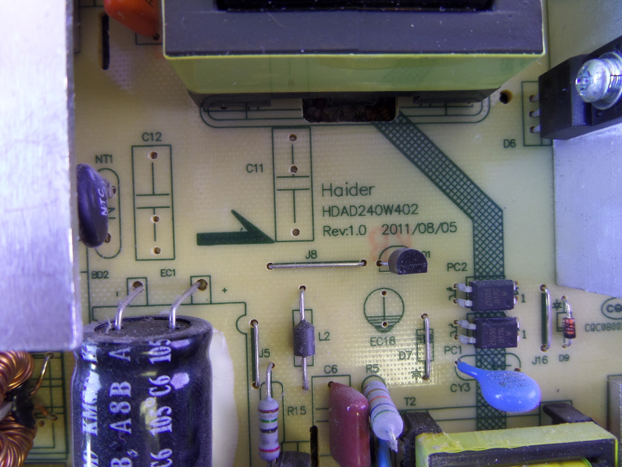 HDAD240W402 Westinghouse Power Supply Unit Version 3