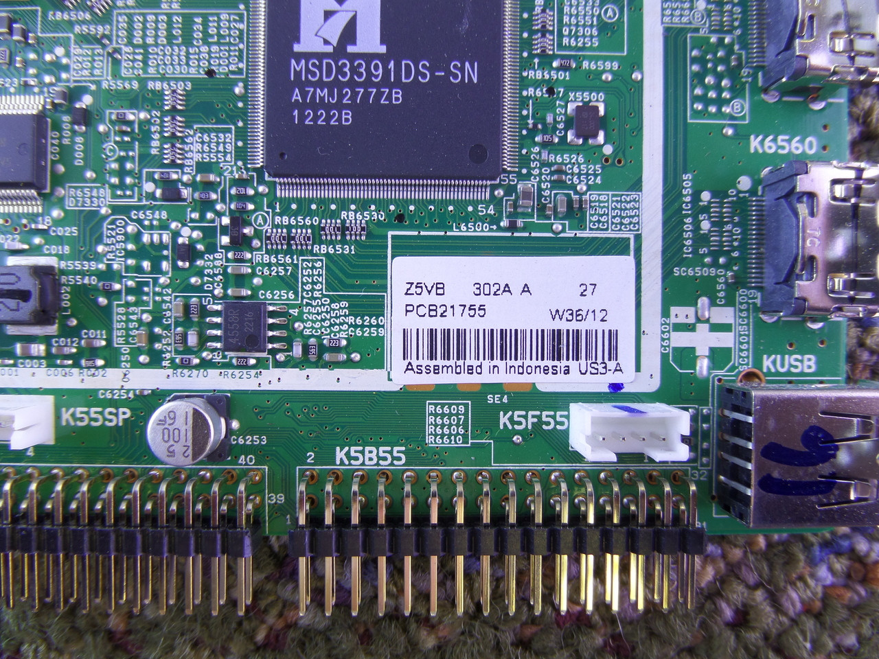 1LG4B10Y11200 Z5VB Digital Main Sanyo 