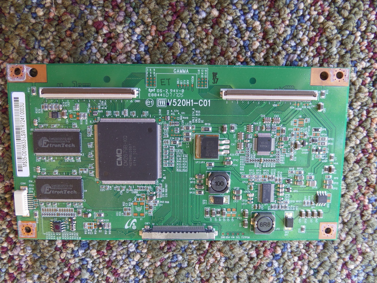 CMO 35-D016633 T-Con Board