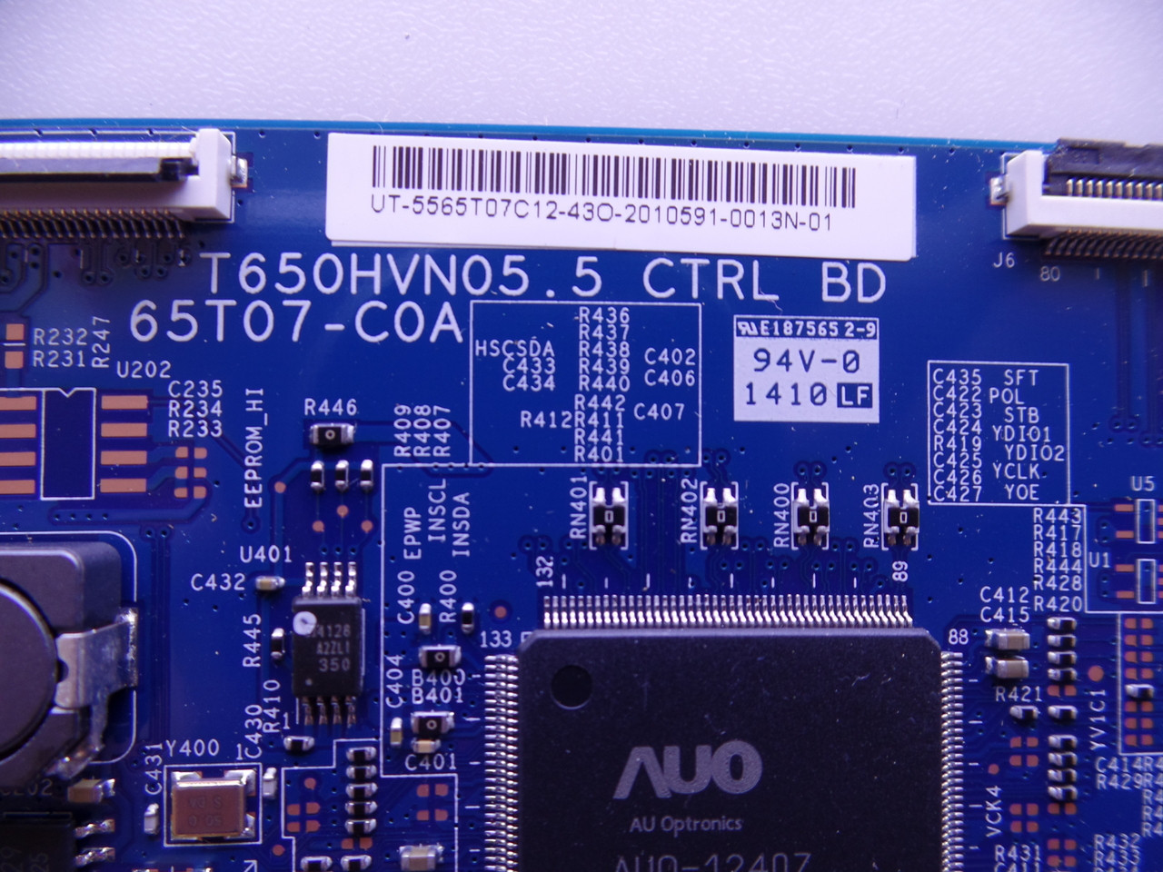 9LE098102657702, 55.65T07.C12 T-Con Board for Sharp LC-65LE643U