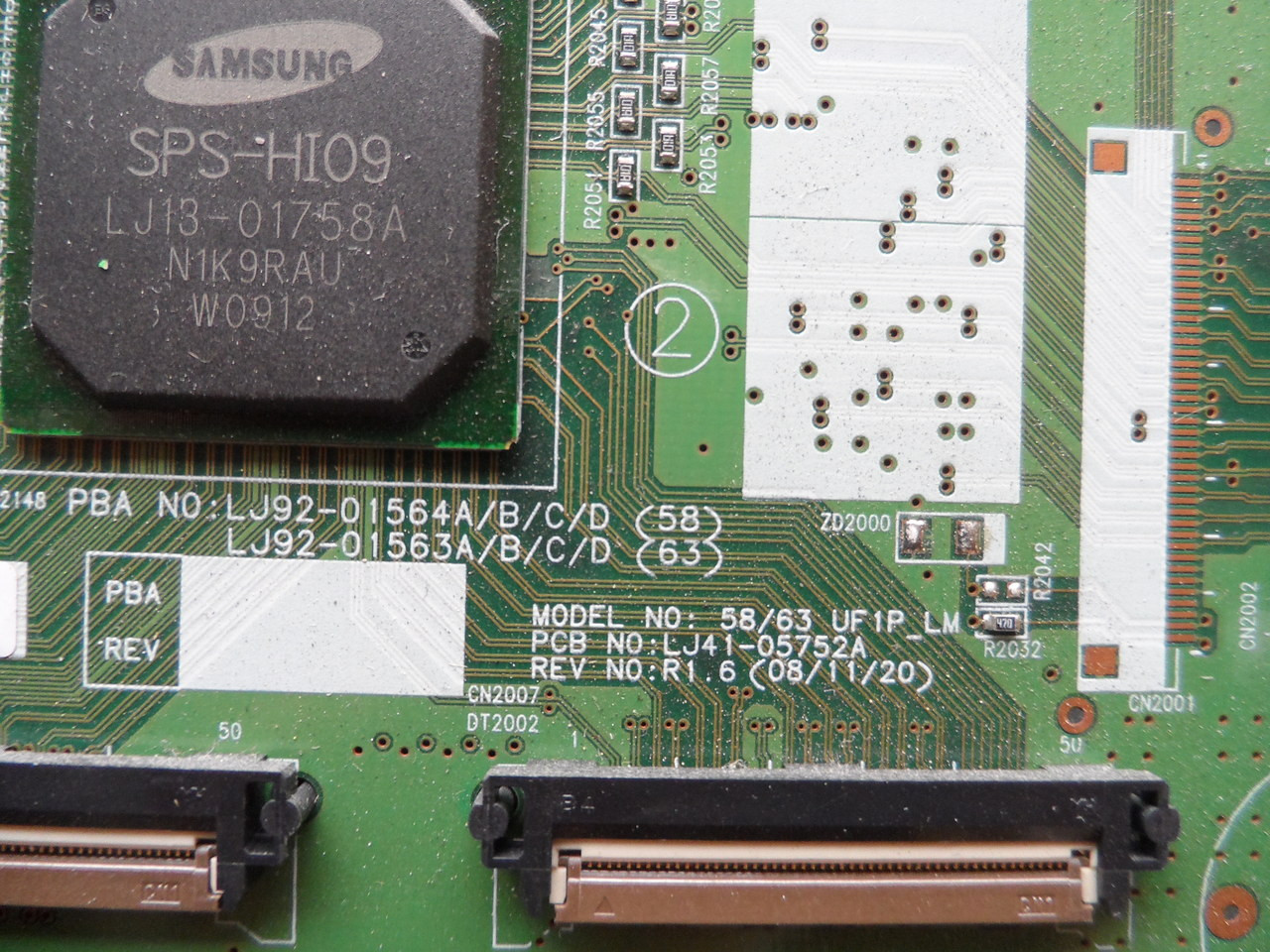 Samsung BN96-11926A Main Logic CTRL Board