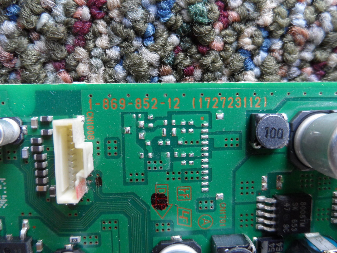 Sony A-1192-416-B BU Board (B Board)