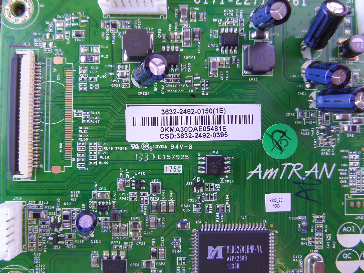 3632-2492-0150, 0171-2271-5261 Main Board for Vizio E320-B0