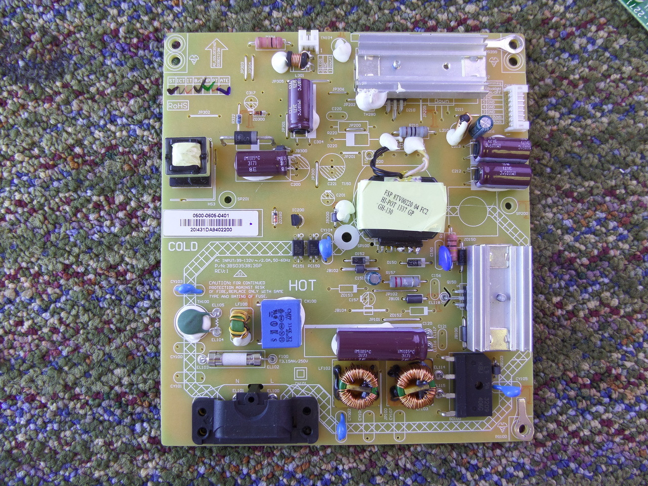 0500-0605-0401 Vizio Power Supply