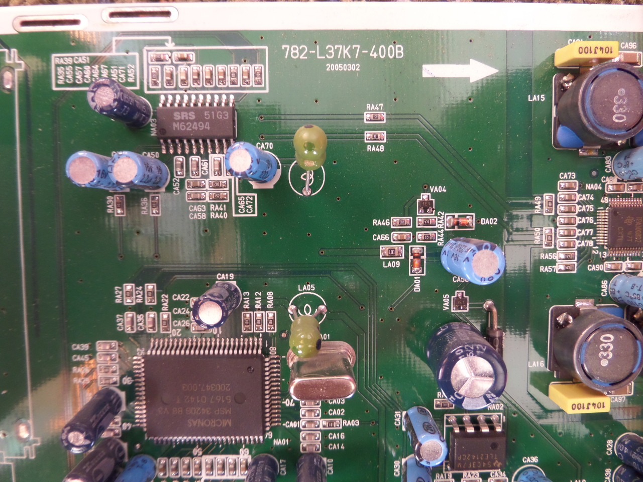 Audiovox 667-L37K7-400B Digital Board	