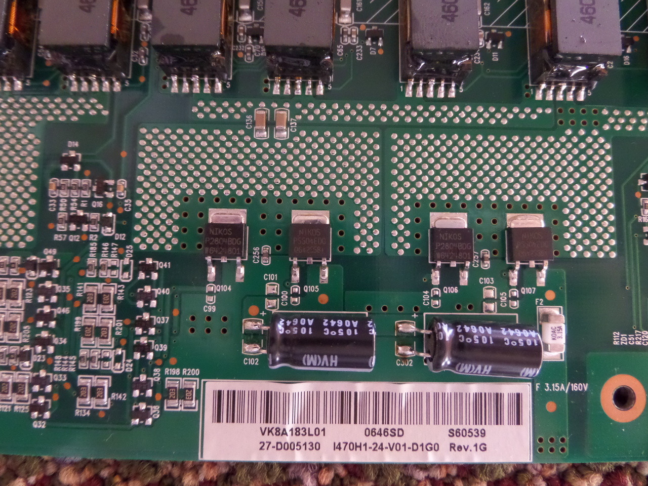 CMO 27-D005130-SH1 Backlight Inverter Slave Rev 1H
