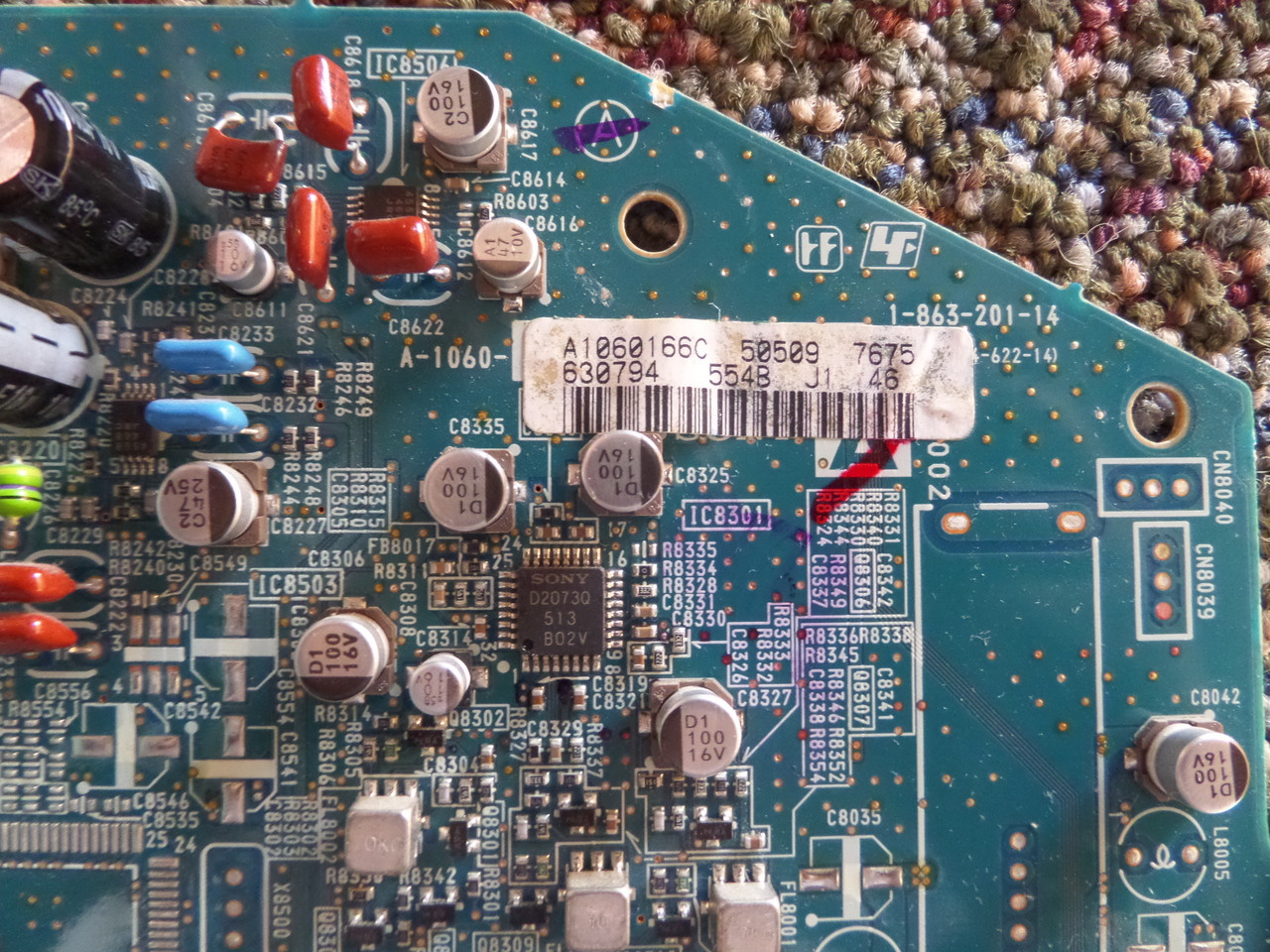Sony A-1060-166-C A Board