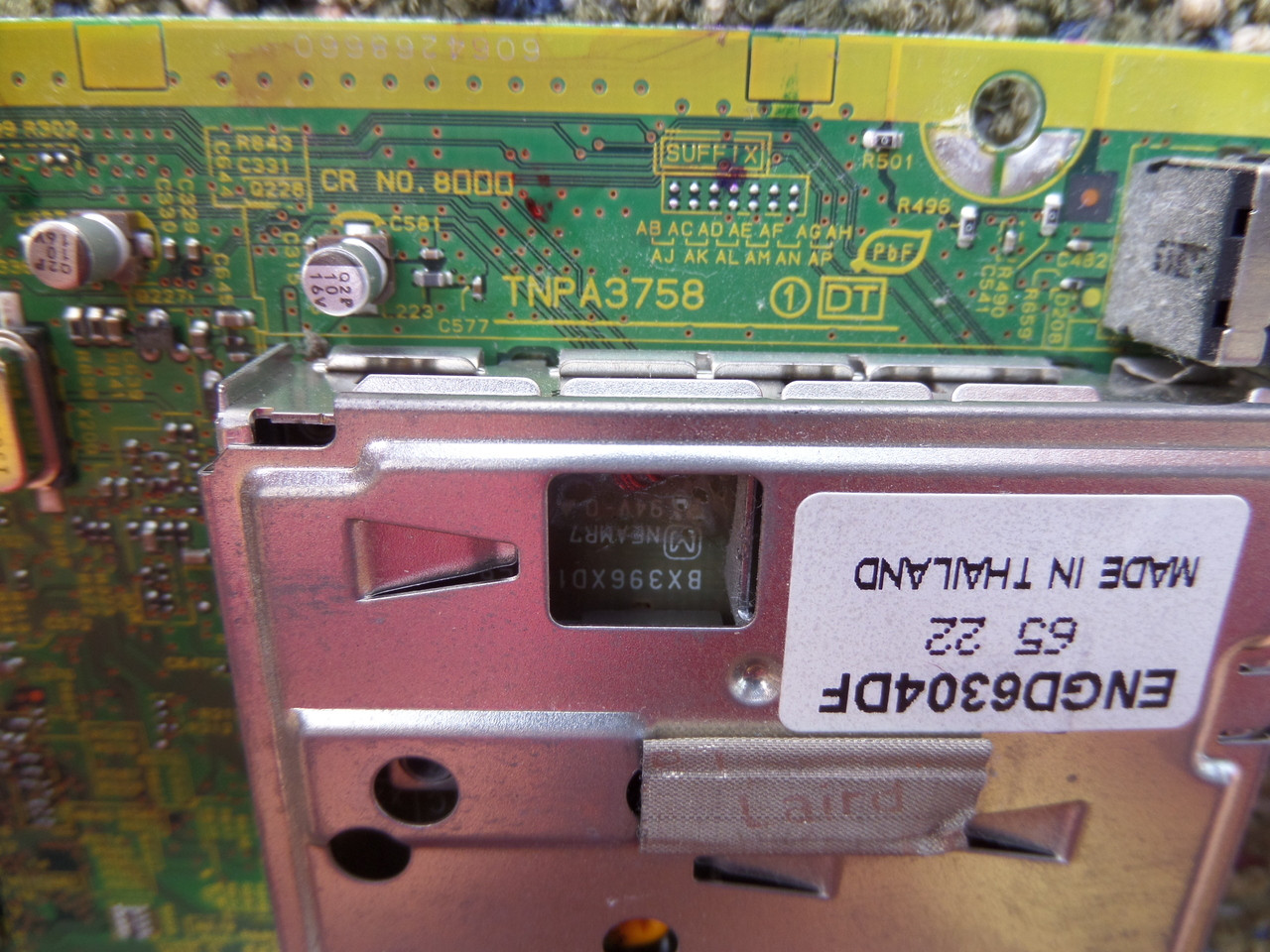 Panasonic TNAG166S DT Board